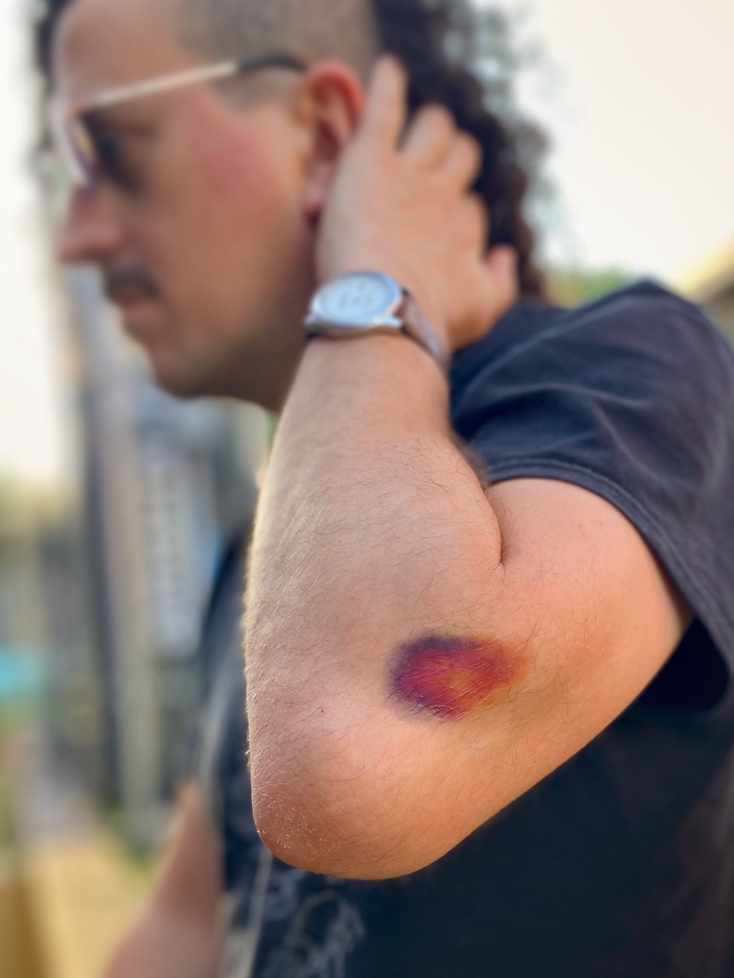 Queer Pride Bruises Temporary Tattoo | 7 LGBTQ+ Flag Options