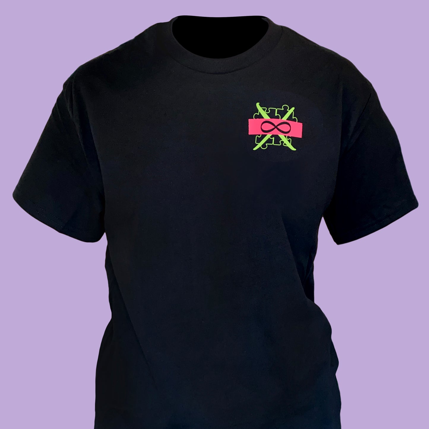 Autism Pride Shirt | Pink & Green Punk Neurodiversity Graphic Tee Therapy SPED Teacher