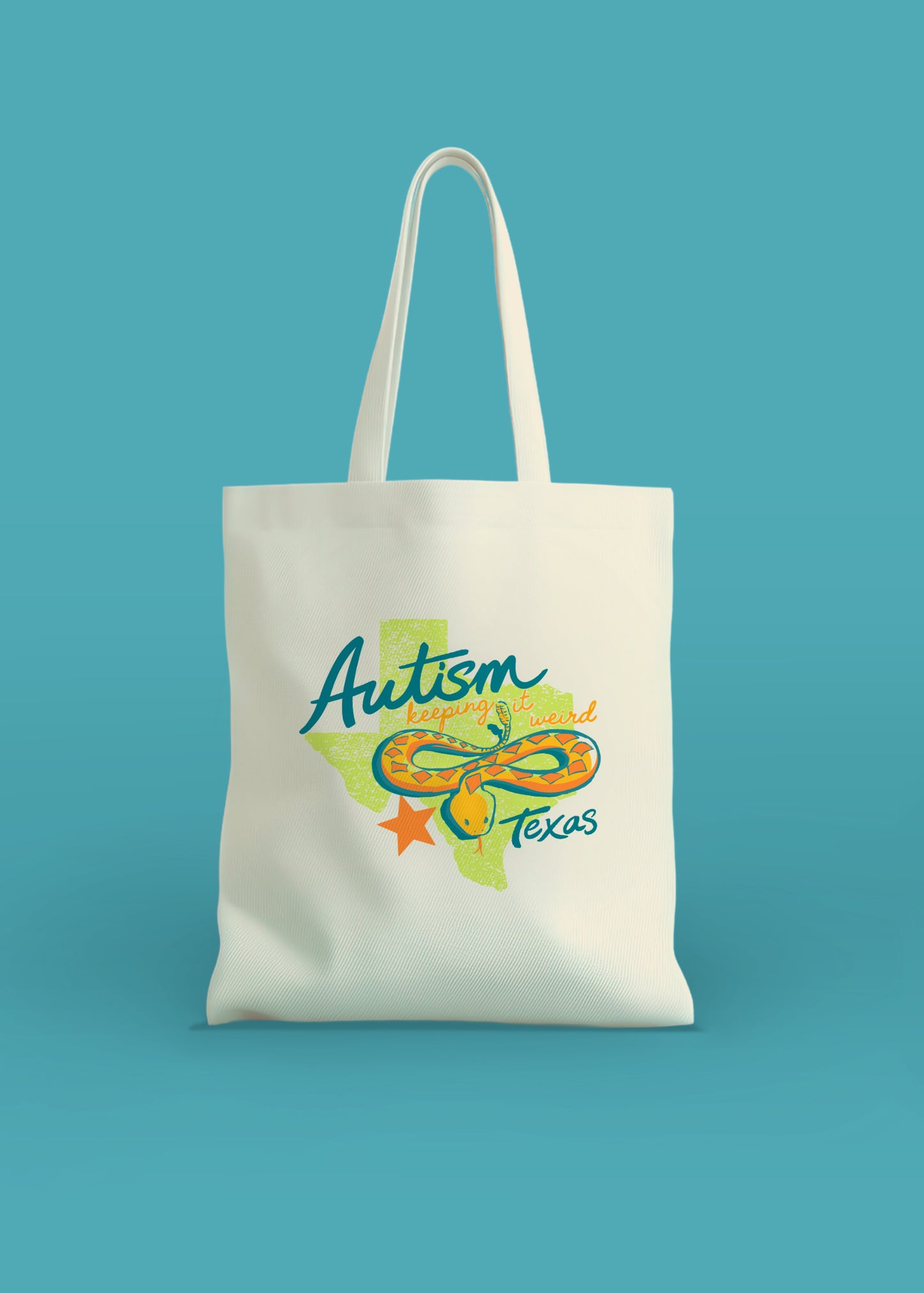 Keep It Weird Autism Texas Tote Bag — Neurodivergent Pride