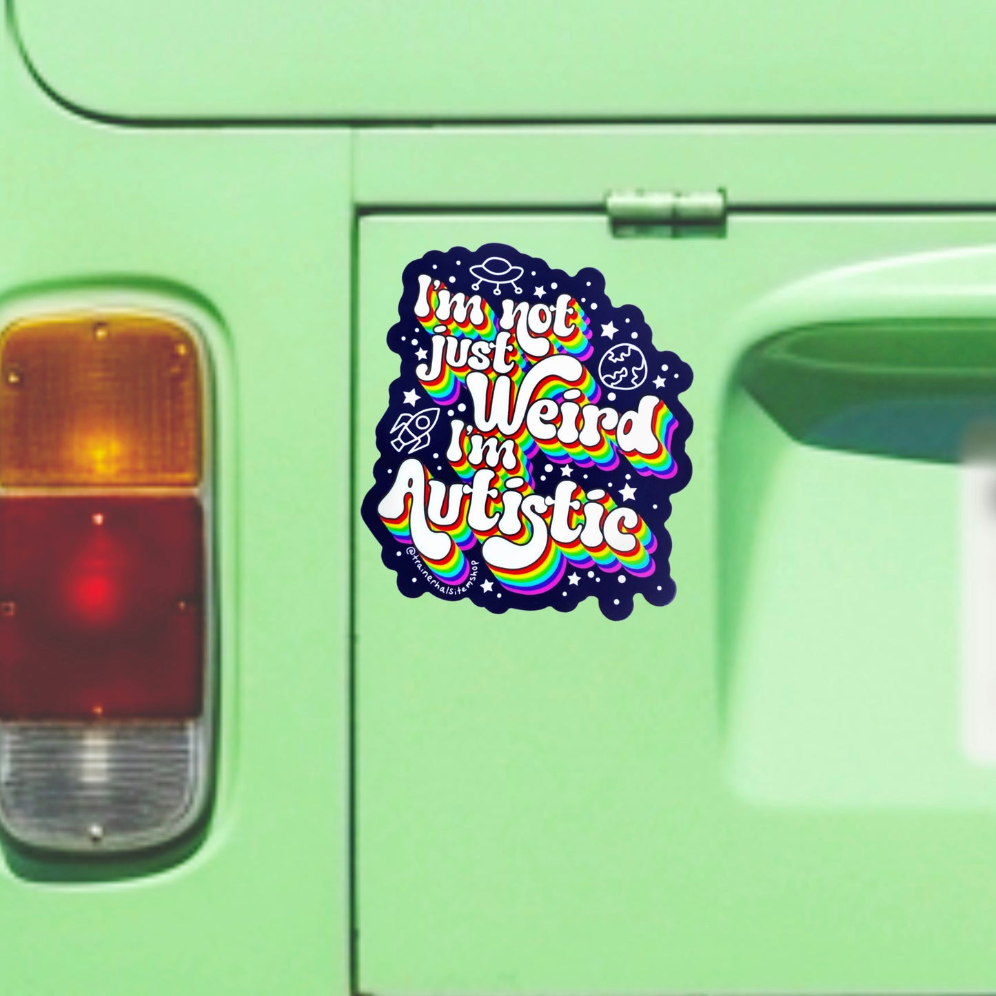Autism Pride Bumper Sticker | Neurodiversity Affirming Car Decal