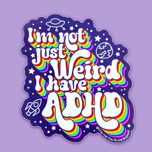 ADHD Pride Sticker | Neurodiversity Affirming Decal