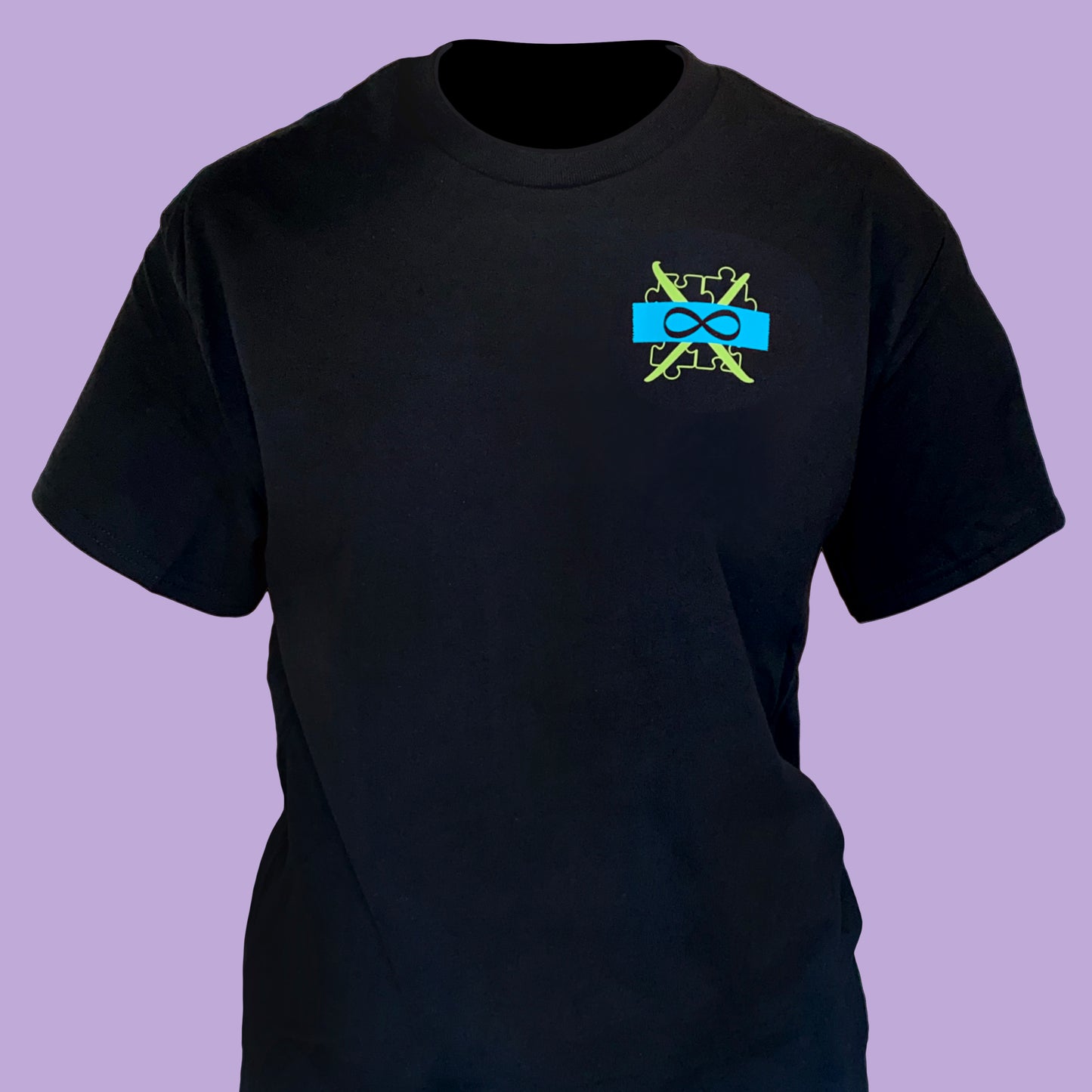 Autism Pride Shirt | Punk Neurodiversity Graphic Tee Acceptance Awareness Inclusion Blue & Green Autistic Advocate Therapy SPED Teacher ASD