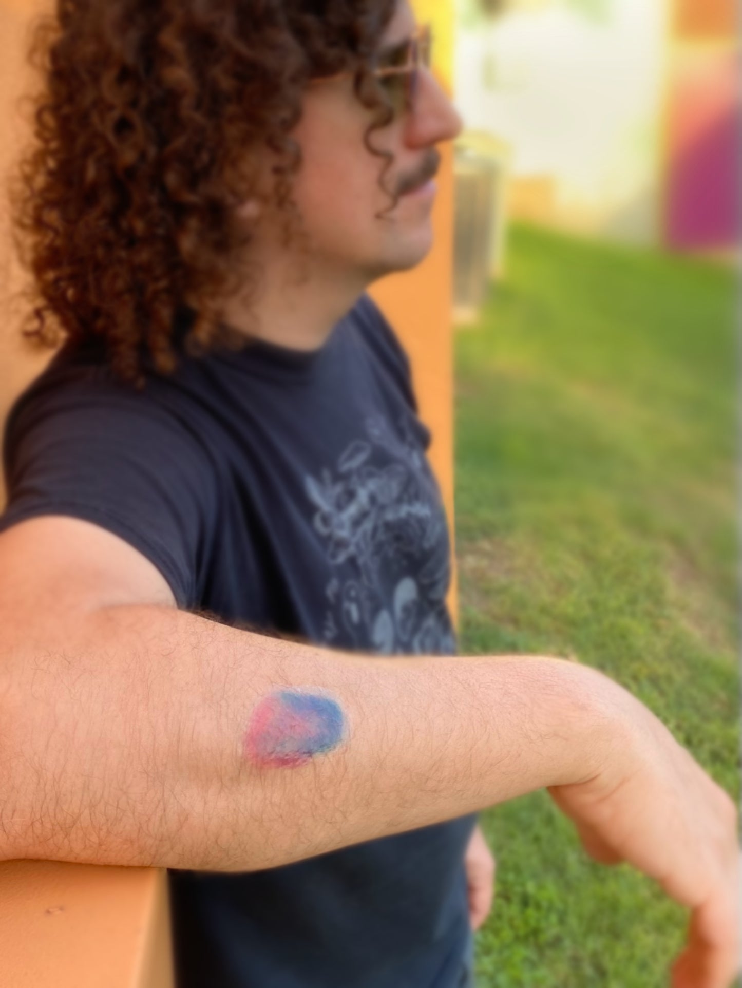 Queer Pride Bruises Temporary Tattoo | 7 LGBTQ+ Flag Options