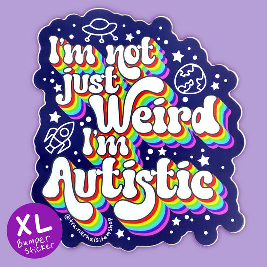 Autism Pride Bumper Sticker | Neurodiversity Affirming Car Decal