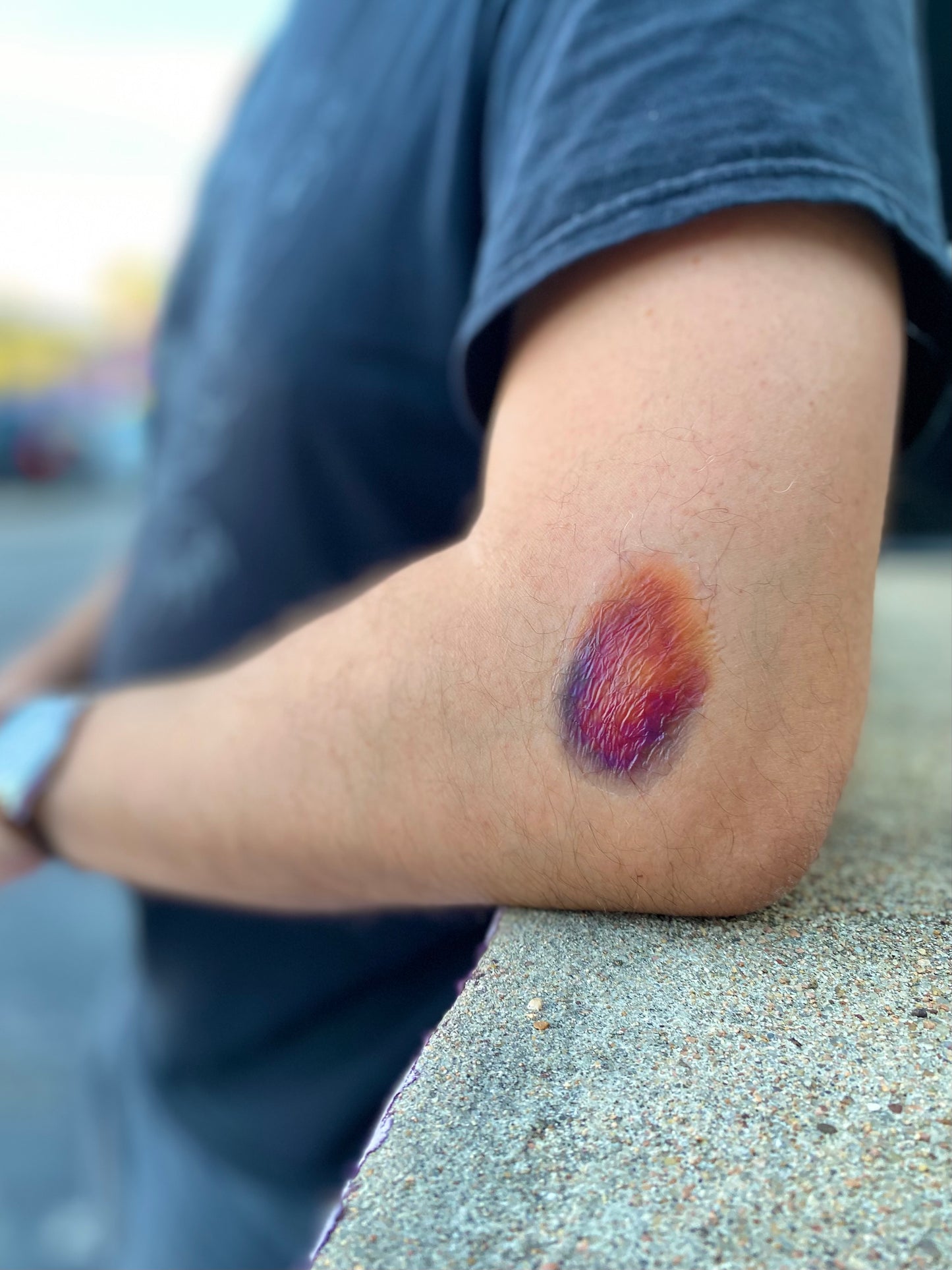 Queer Pride Bruises Temporary Tattoo | 7 LGBTQ+ Flag Options