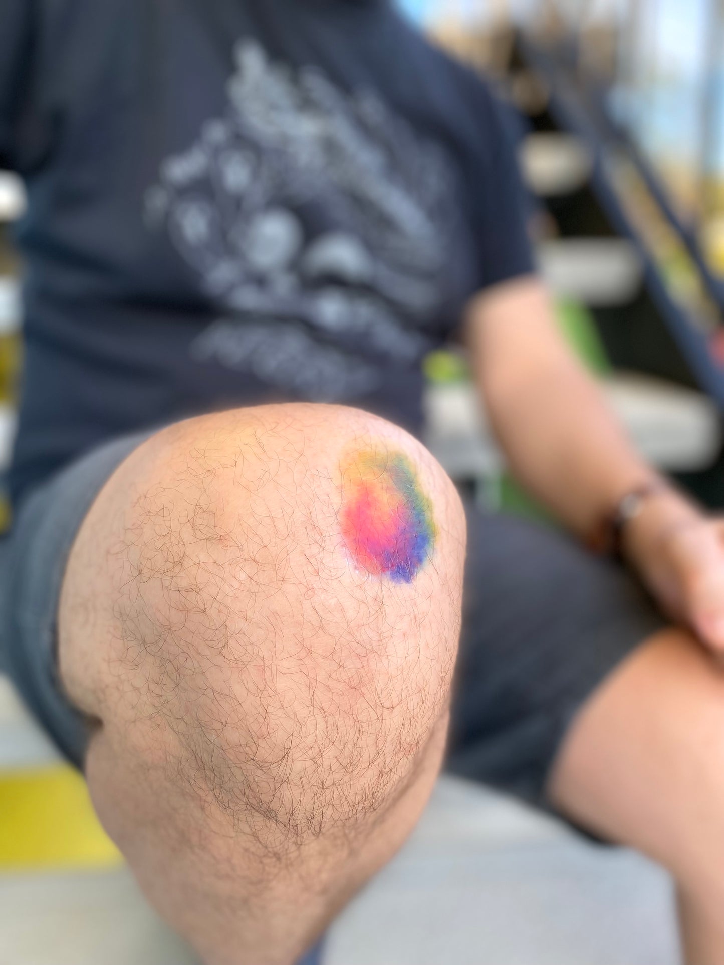 Queer Pride Bruises Temporary Tattoo | 7 LGBTQ+ Flag Options