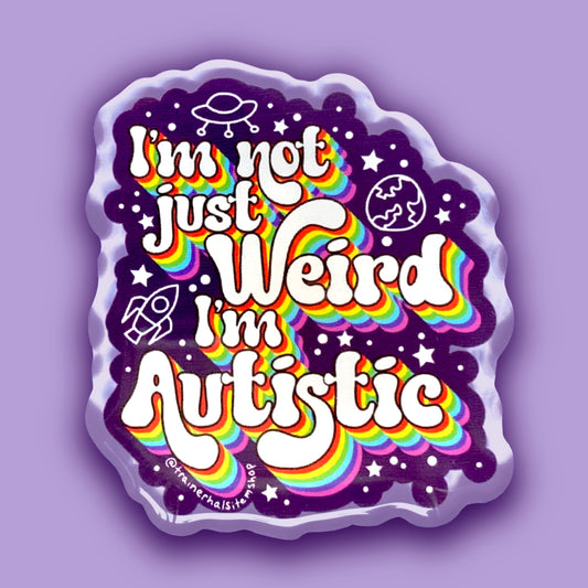 Autism Pride Pin | Outer Space Neurodiversity Awareness Pin