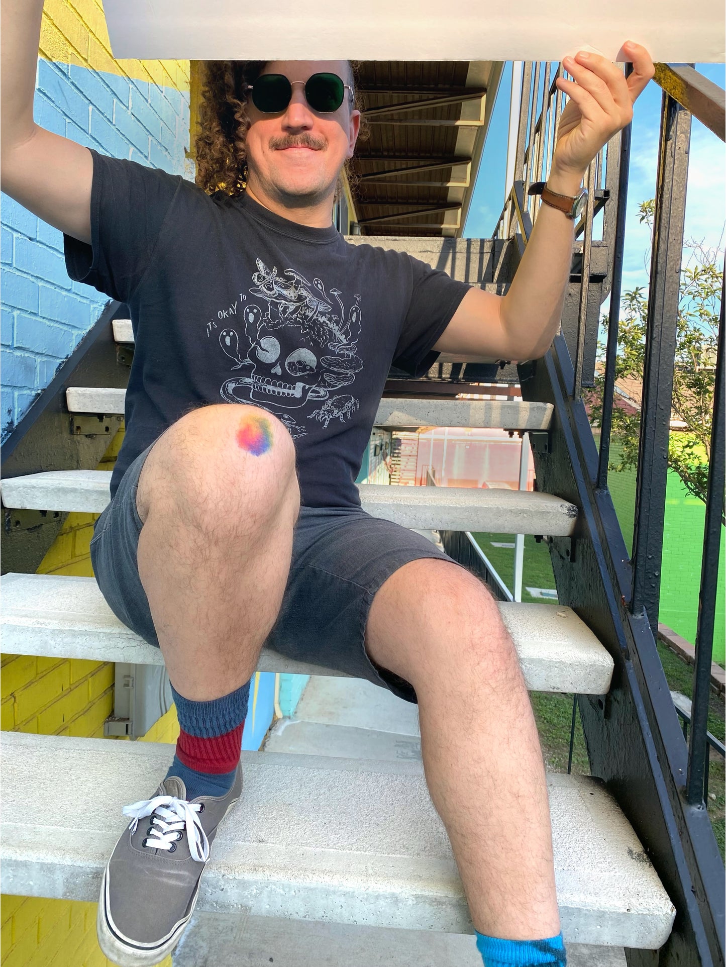 Queer Pride Bruises Temporary Tattoo | 7 LGBTQ+ Flag Options