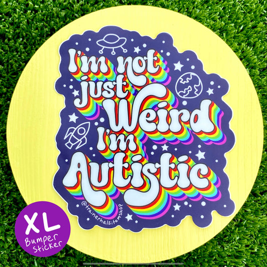 Autism Pride Bumper Sticker | Neurodiversity Affirming Car Decal