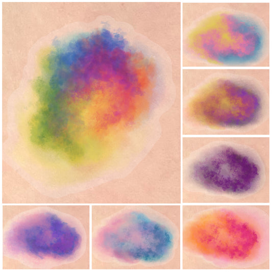 *PREORDER* Queer Pride Bruises Temporary Tattoo | 7 LGBTQ+ Flag Options