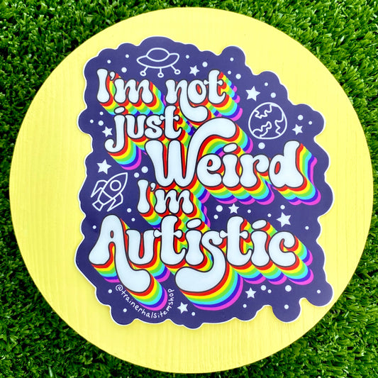 Autism Pride Sticker | Outer Space Neurodiversity Decal